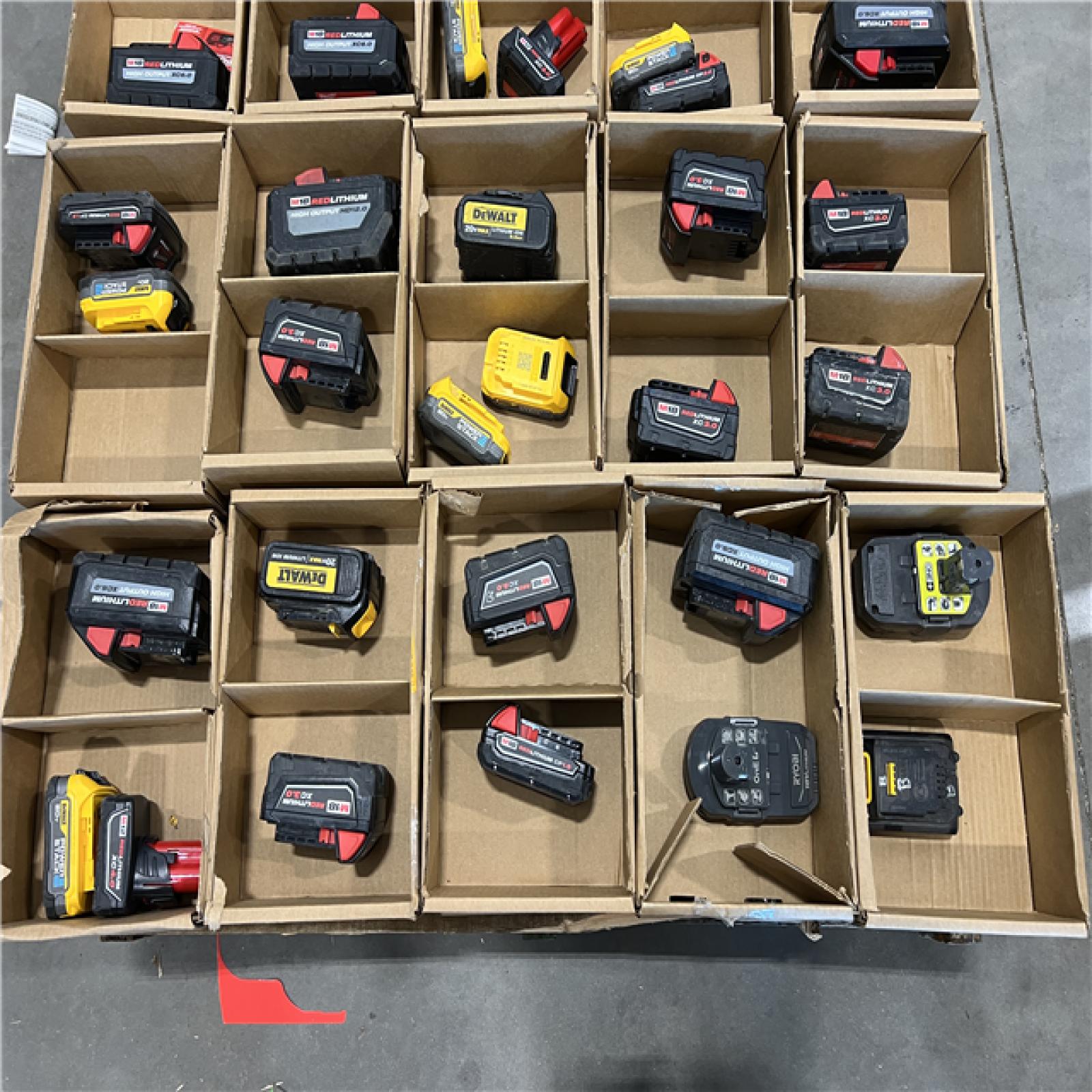 DALLAS LOCATION-  AS-IS BATTERY PALLET