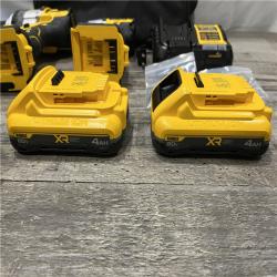 LIKE NEW - DEWALT 20V MAX Lithium-Ion Cordless 2-Tool Combo Kit
