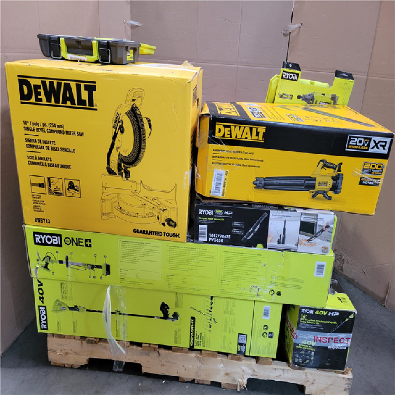 CALIFORNIA AS-IS TOOL PALLET