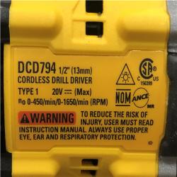 AS-IS DEWALT ATOMIC 20-Volt MAX Lithium-Ion Cordless Combo Kit