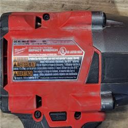 HOUSTON LOCATION - AS-IS Milwaukee M18 18V Fuel 1/2 Mid-Torque Impact Wrench Cordless Lithium-Ion Brushless with Friction Ring 2962-20 (TOOL ONLY)