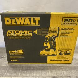 NEW - DEWALT ATOMIC 20-Volt Lithium-Ion Cordless 1/2 in. Compact Hammer Drill Kit