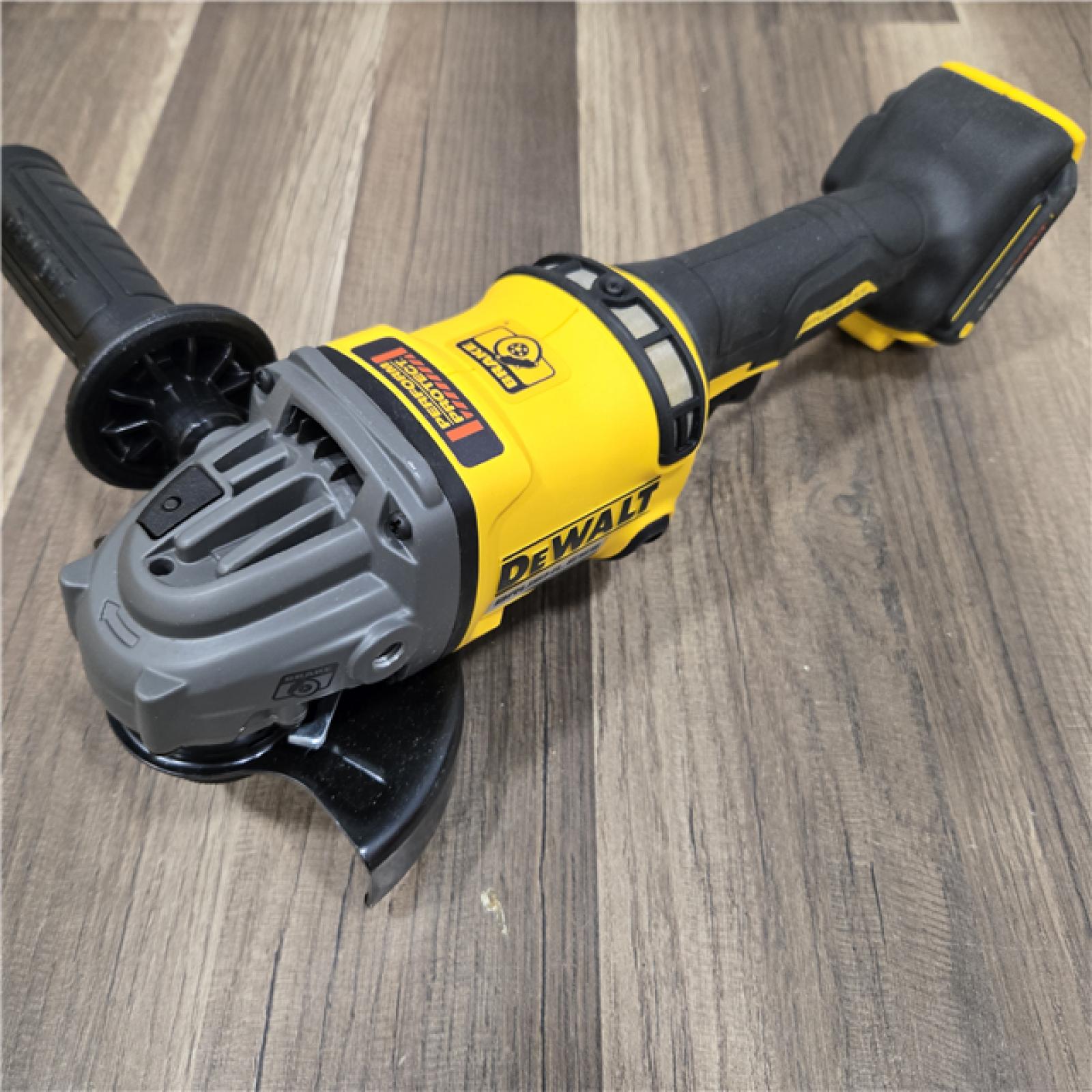 GOOD DEWALT 60V MAX Cordless Brushless 4.5 in. to 6 in. Small Angle Grinder with Kickback Brake (Tool Only)