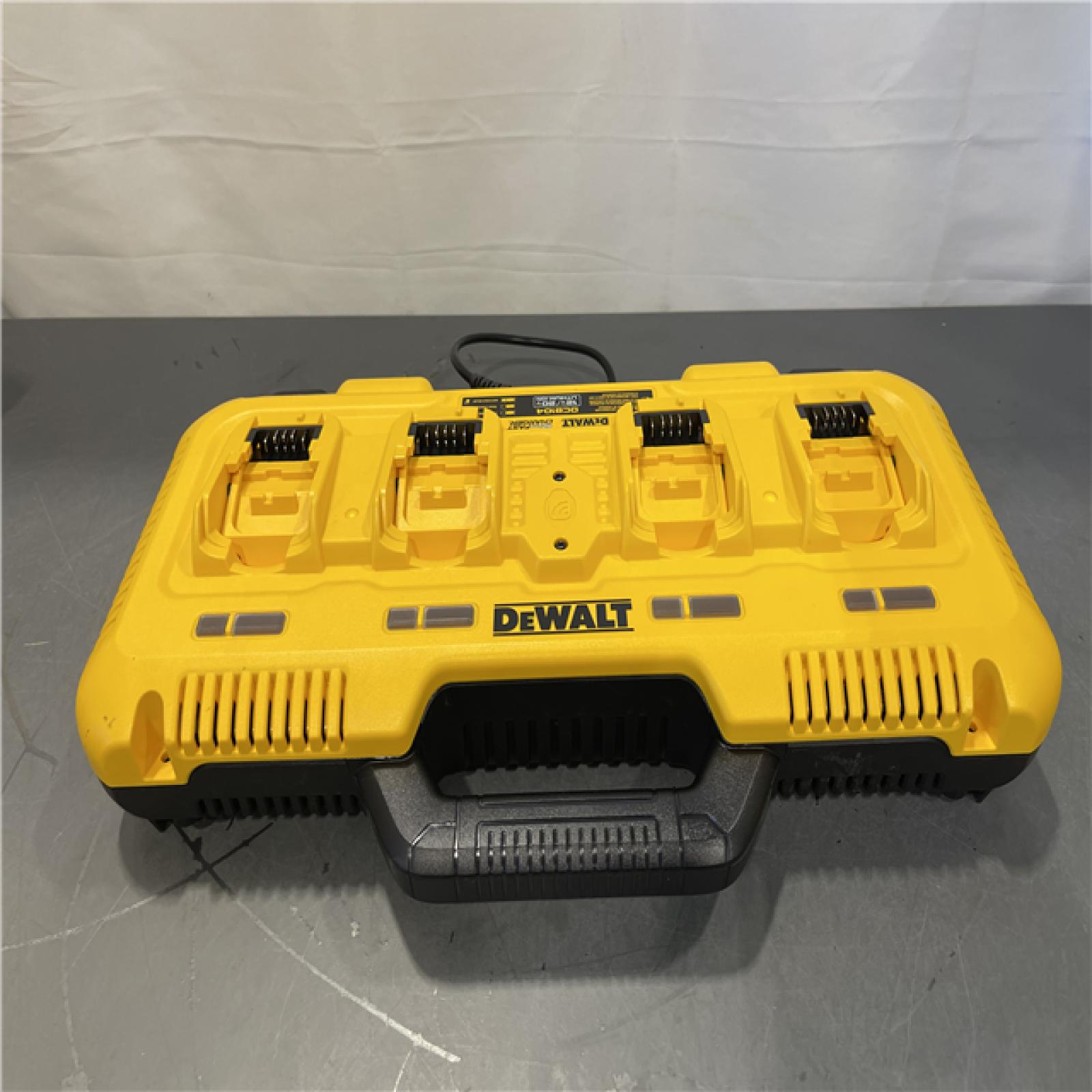 AS-IS - DeWalt 12V/20V/60V MAX 4-Port Lithium-Ion Battery Charger