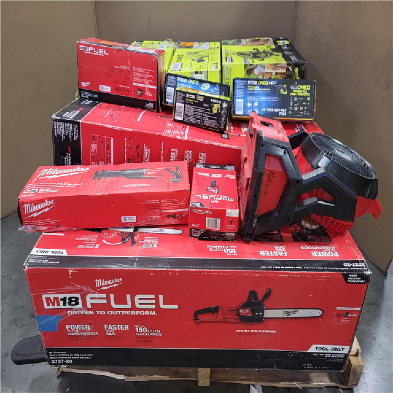 CALIFORNIA AS-IS TOOL PALLET