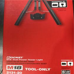 California NEW Milwaukee M18 Dual Power Tower Light (Tool Only)