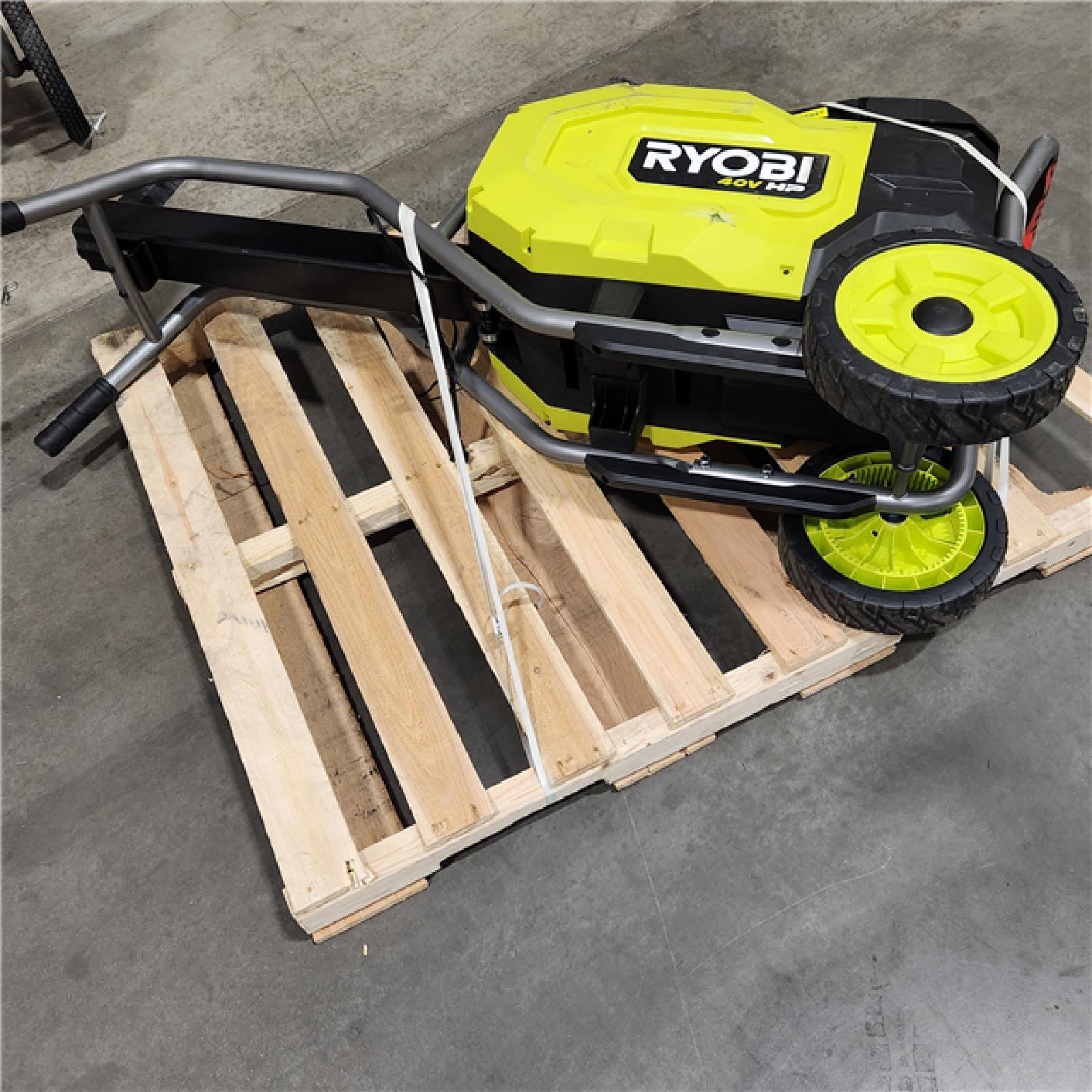 Dallas Location - As-Is RYOBI 40V HP Brushless 12-Ton Kinetic Battery Electric Log Splitter