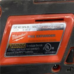 AS-IS Milwaukee 12-Volt Lithium-Ion Cordless PEX Expansion Tool Kit