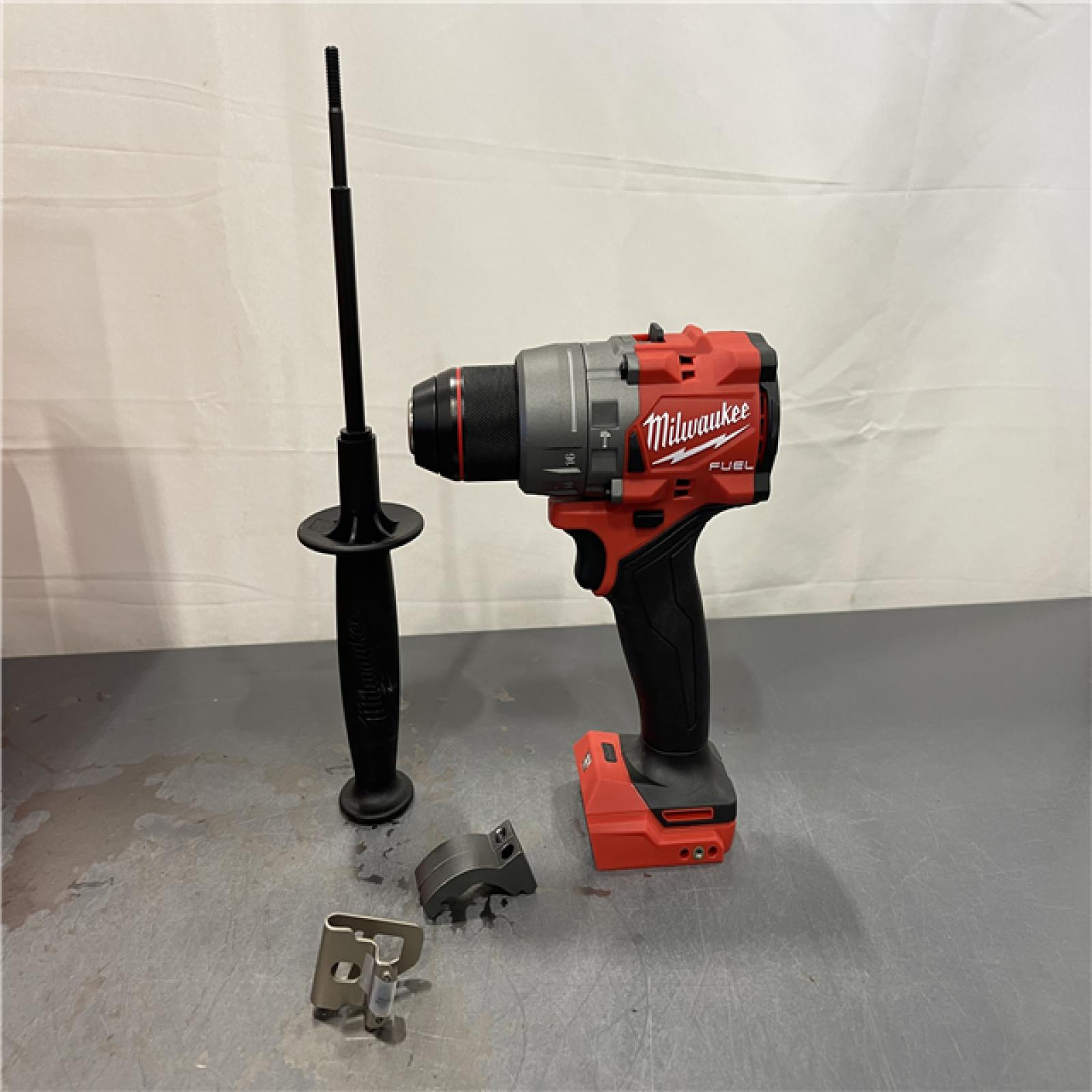 AS-IS - Milwaukee M18 FUEL 18V Lithium-Ion Brushless Cordless 1/2 in. Hammer Drill/Driver
