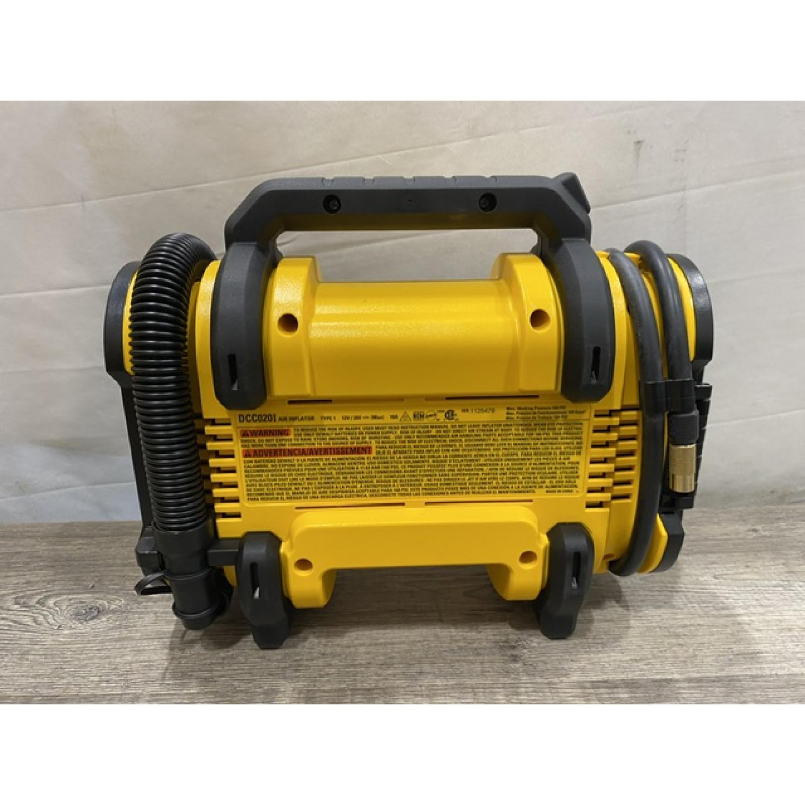 AS-IS DEWALT 20V MAX Cordless Electric Portable Inflator (Tool Only)