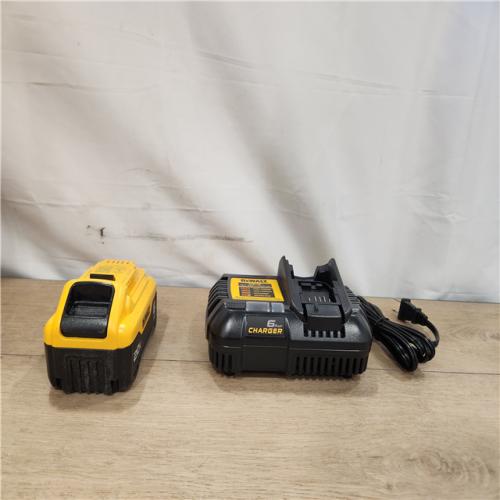 AS-IS- DEWALT 20V MAX Lithium-Ion 6.0 Ah Battery and Charger