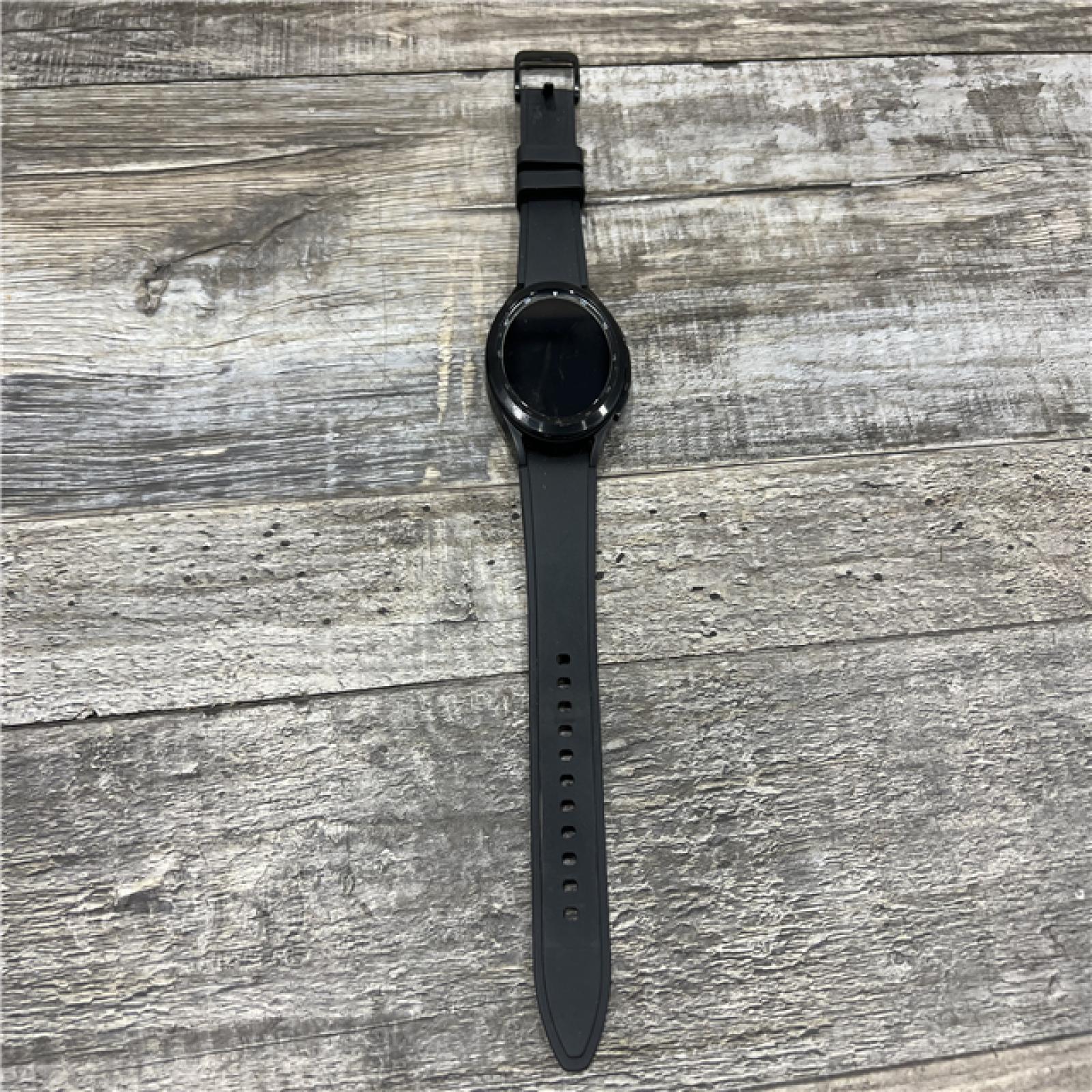 AS-IS Samsung Galaxy Watch4 Classic Stainless, 46mm, Bluetooth, Black GPS,LTE