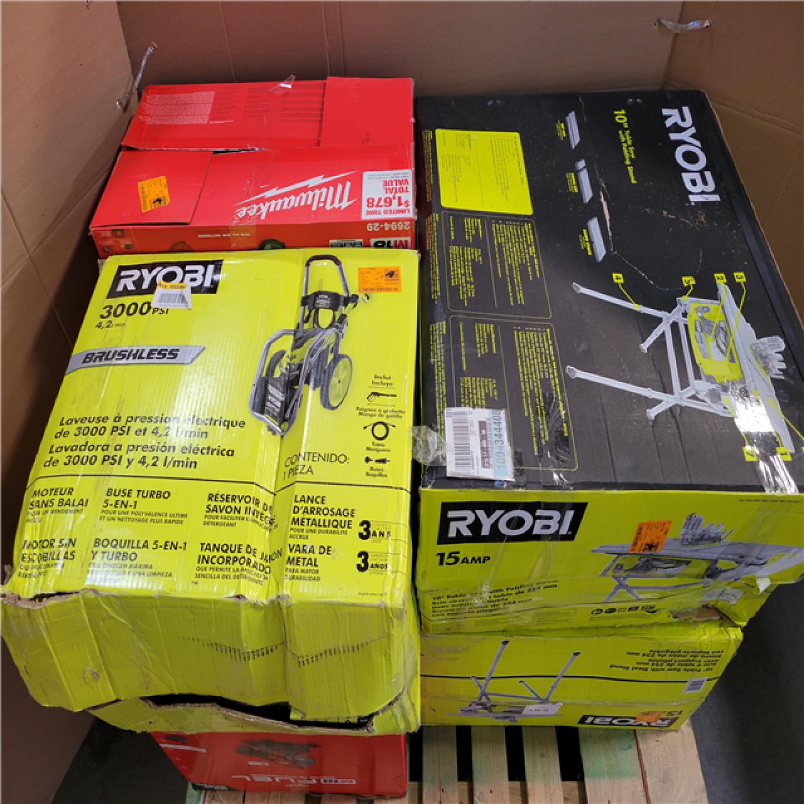 CALIFORNIA AS-IS TOOL PALLET