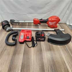 AS-IS - MILWAUKEE M18 FUEL 18V 16 in. Brushless Cordless Battery Powered String Trimmer W/QUIK-LOK Attachment Capability & 8.0 Ah Battery