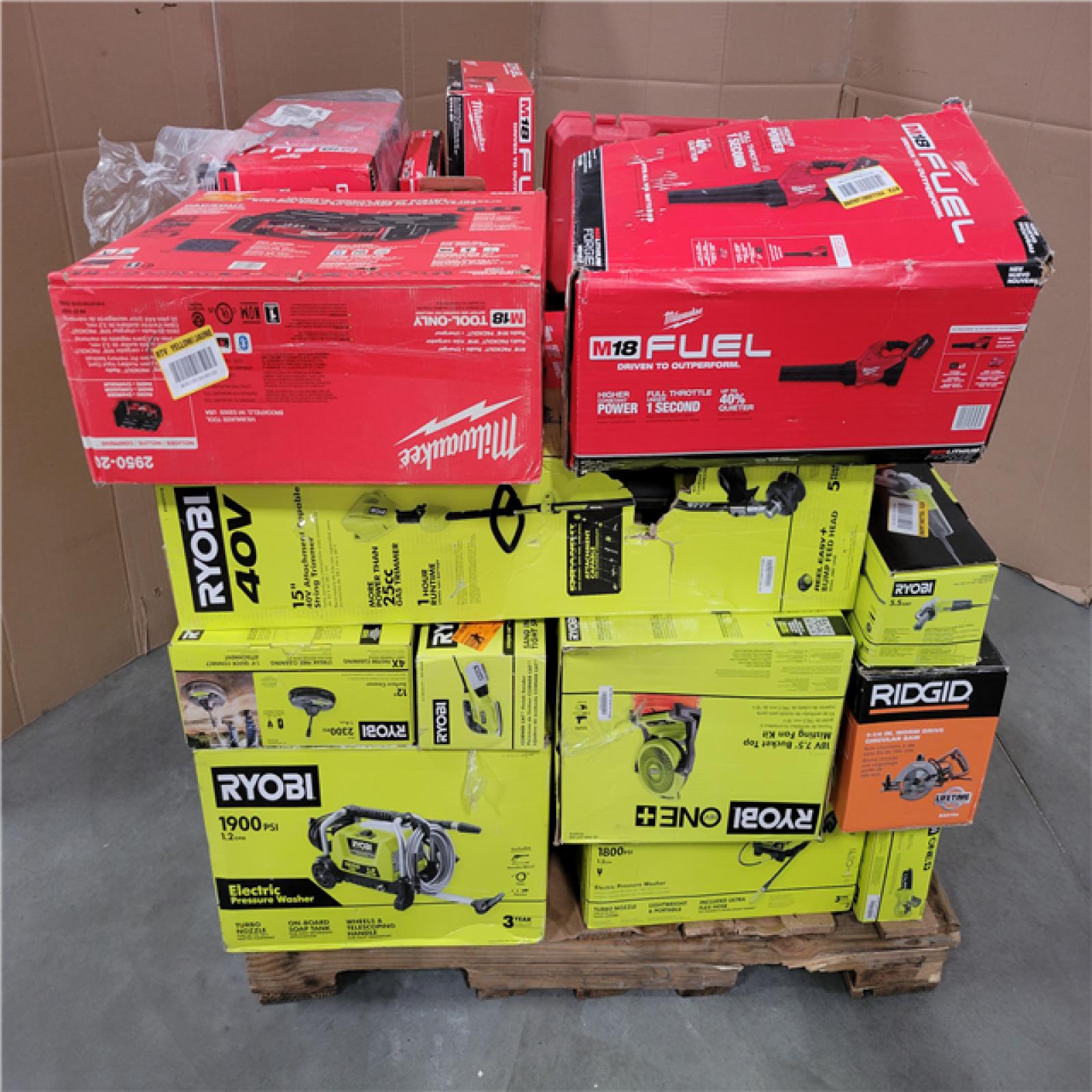 CALIFORNIA AS-IS TOOL PALLET
