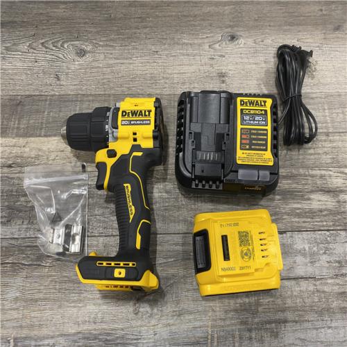 AS-IS DEWALT Atomic 20V Lithium-Ion Cordless Compact 1/2 in. Drill/Driver Kit