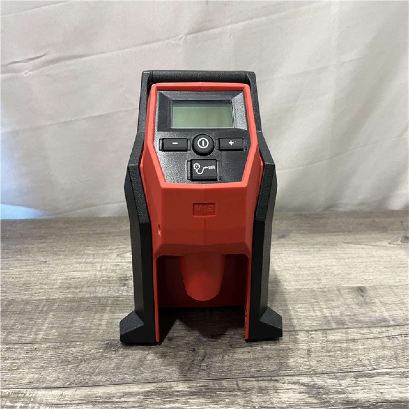 AS-IS Milwaukee 12-Volt Lithium-Ion Cordless Electric Portable Inflator (Tool-Only)