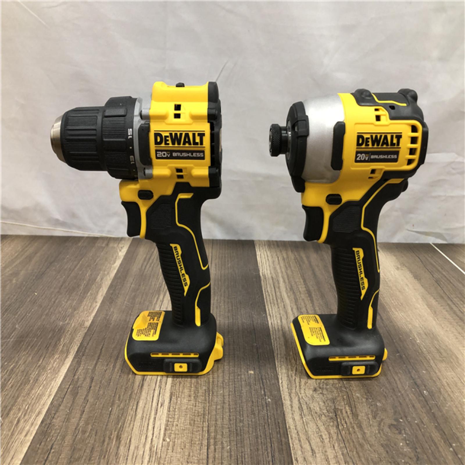 AS-IS DEWALT ATOMIC 20-Volt MAX Lithium-Ion Cordless Combo Kit