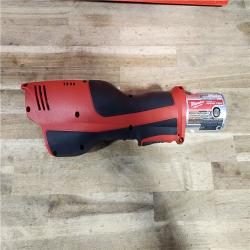HOUSTON LOCATION - AS-IS MILWAUKEE 12-Volt Lithium-Ion Force Logic Cordless Press Tool Kit (3 Jaws Included) with Two 1.5 Ah Battery and Hard Case