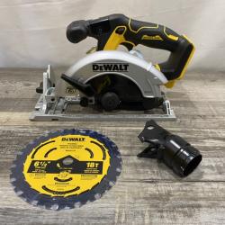 AS-IS DEWALT 20V MAX Cordless Brushless 6-1/2 in. Sidewinder Style Circular Saw (Tool Only)