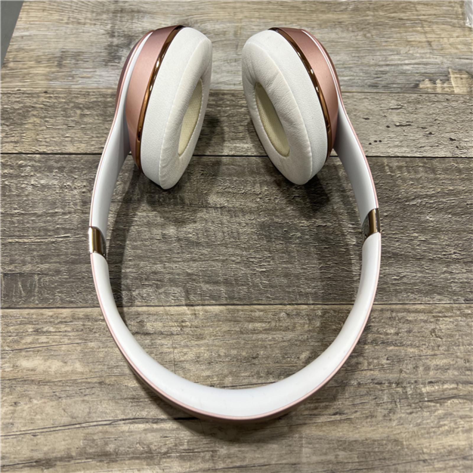 AS-IS Beats Solo3 Wireless On-Ear Headphones -Rose Gold