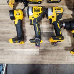 HOUSTON LOCATION - AS - IS 20V MAX Lithium-Ion Cordless 9-Tool Combo Kit with 5.0 Ah Battery and Charger