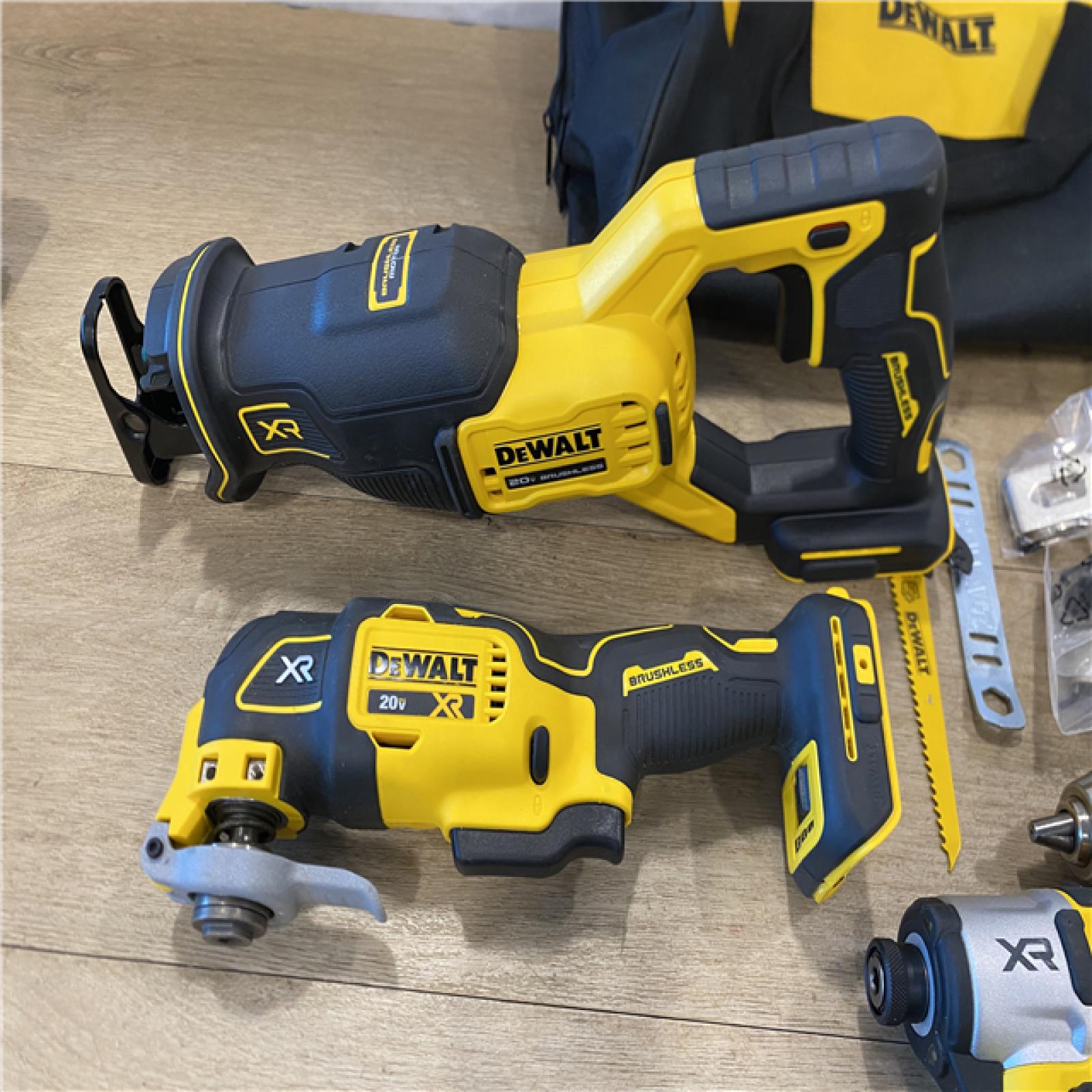 AS-IS DEWALT 20V Lithium-Ion Cordless 5-Tool Combo Kit