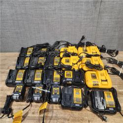 HOUSTON LOCATION - AS-IS DEWALT BATTERY CHARGER PACK QTY - 20
