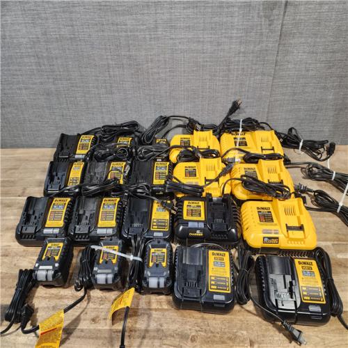 HOUSTON LOCATION - AS-IS DEWALT BATTERY CHARGER PACK QTY - 20