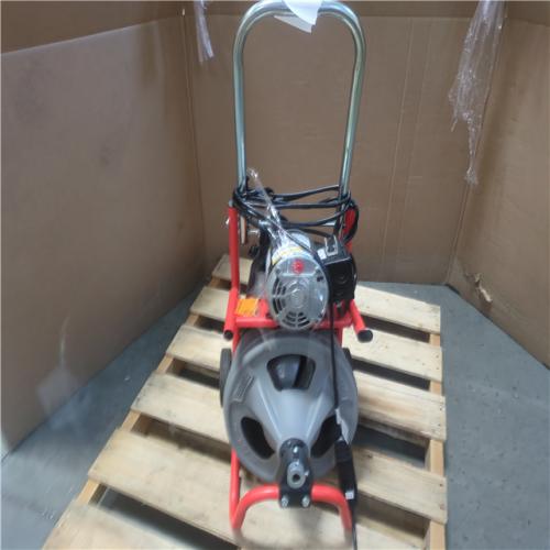 CALIFORNIA AS-IS Rigid K-400 Drain Cleaning Machine