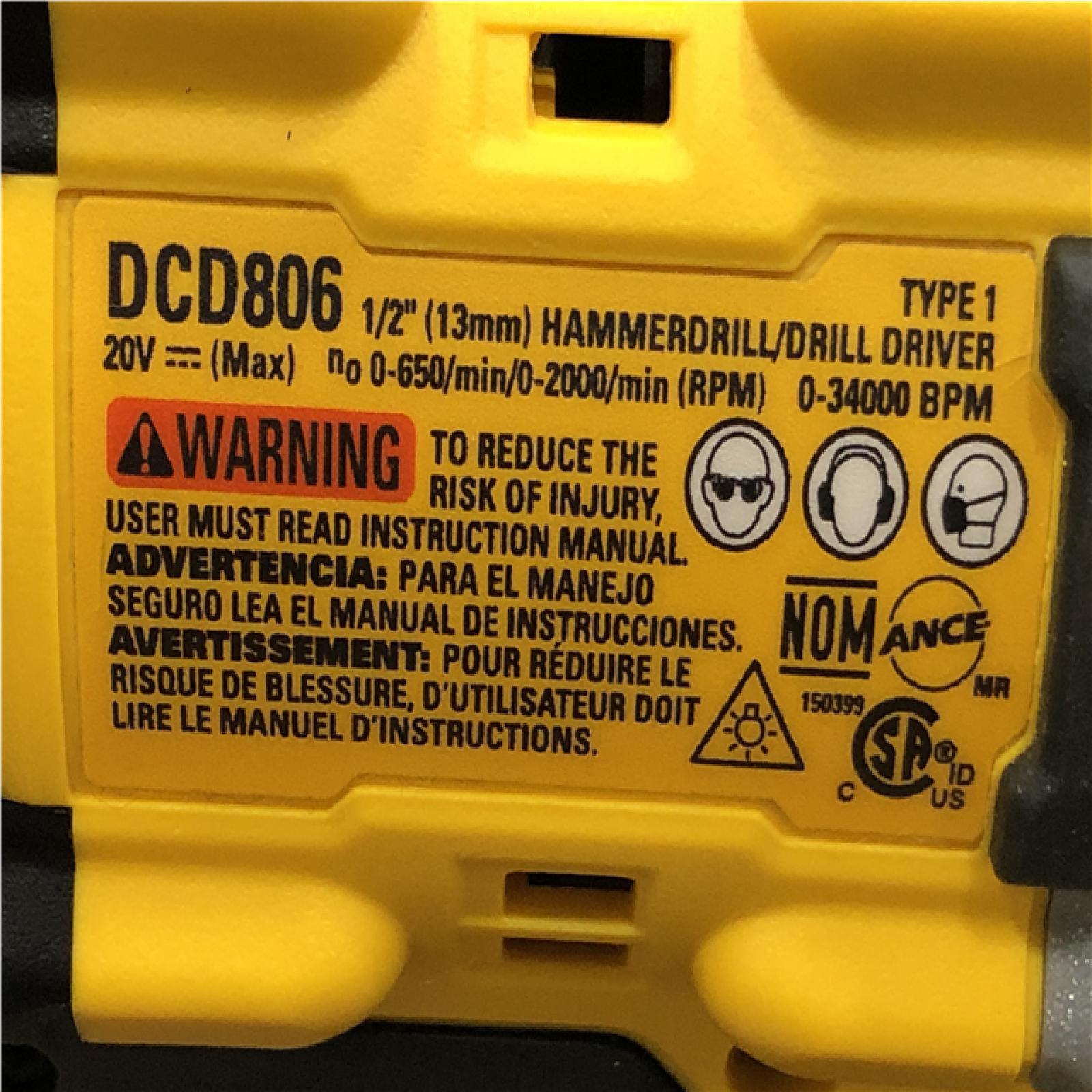 AS-IS DEWALT 20V MAX Lithium-Ion Cordless 3-Tool Combo Kit