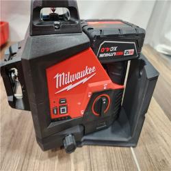 AS-IS Milwaukee-3632-21 M12 Green Beam Laser 360Â° 3-Plane Kit