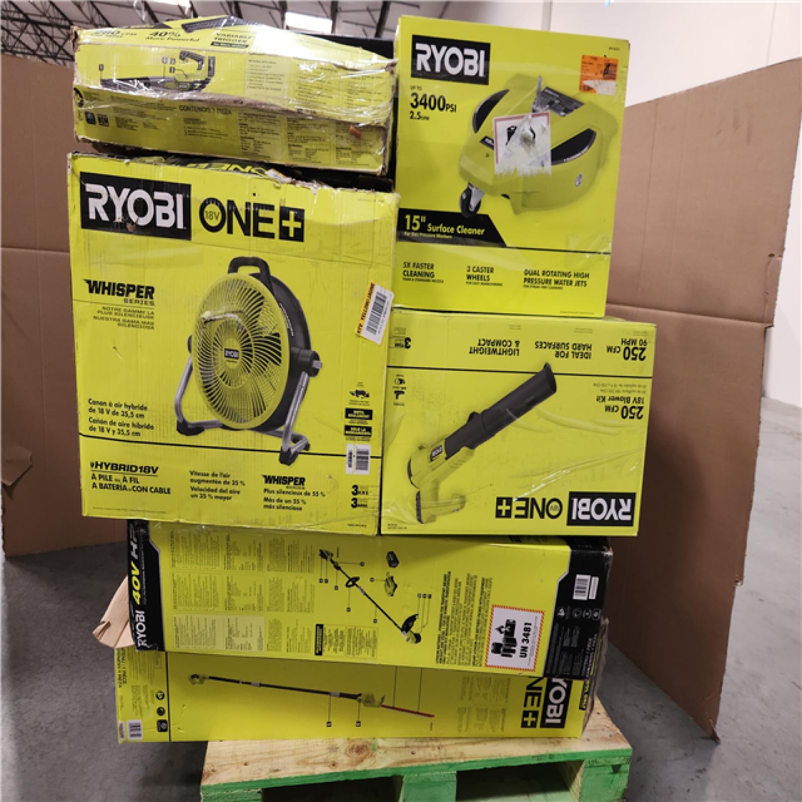CALIFORNIA AS-IS TOOL PALLET