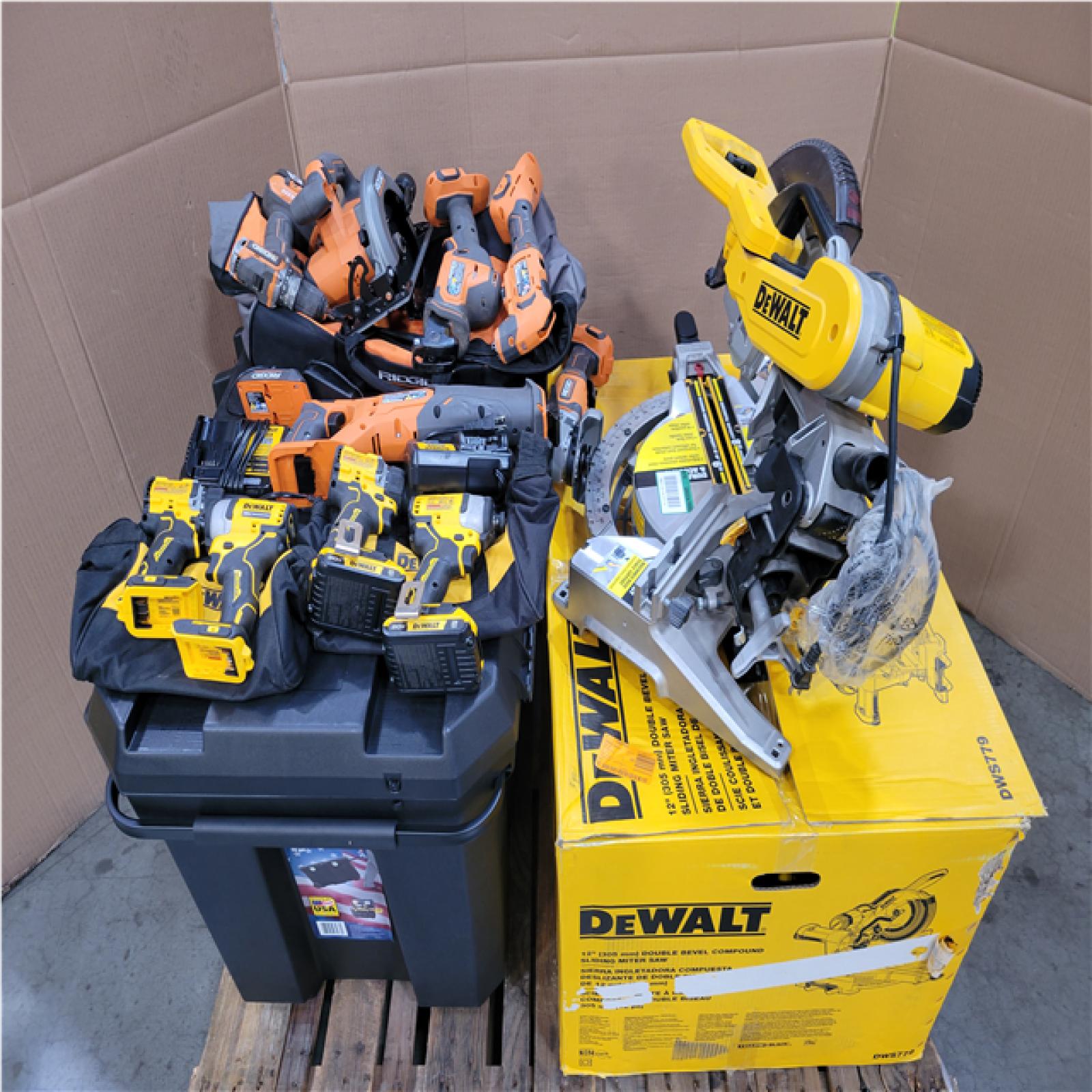 CALIFORNIA AS-IS TOOL PALLET