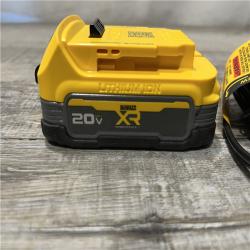 AS-IS DEWALT 20V MAX XR POWERSTACK Lithium-Ion Battery Starter Kit with 1.7Ah Battery and Charger