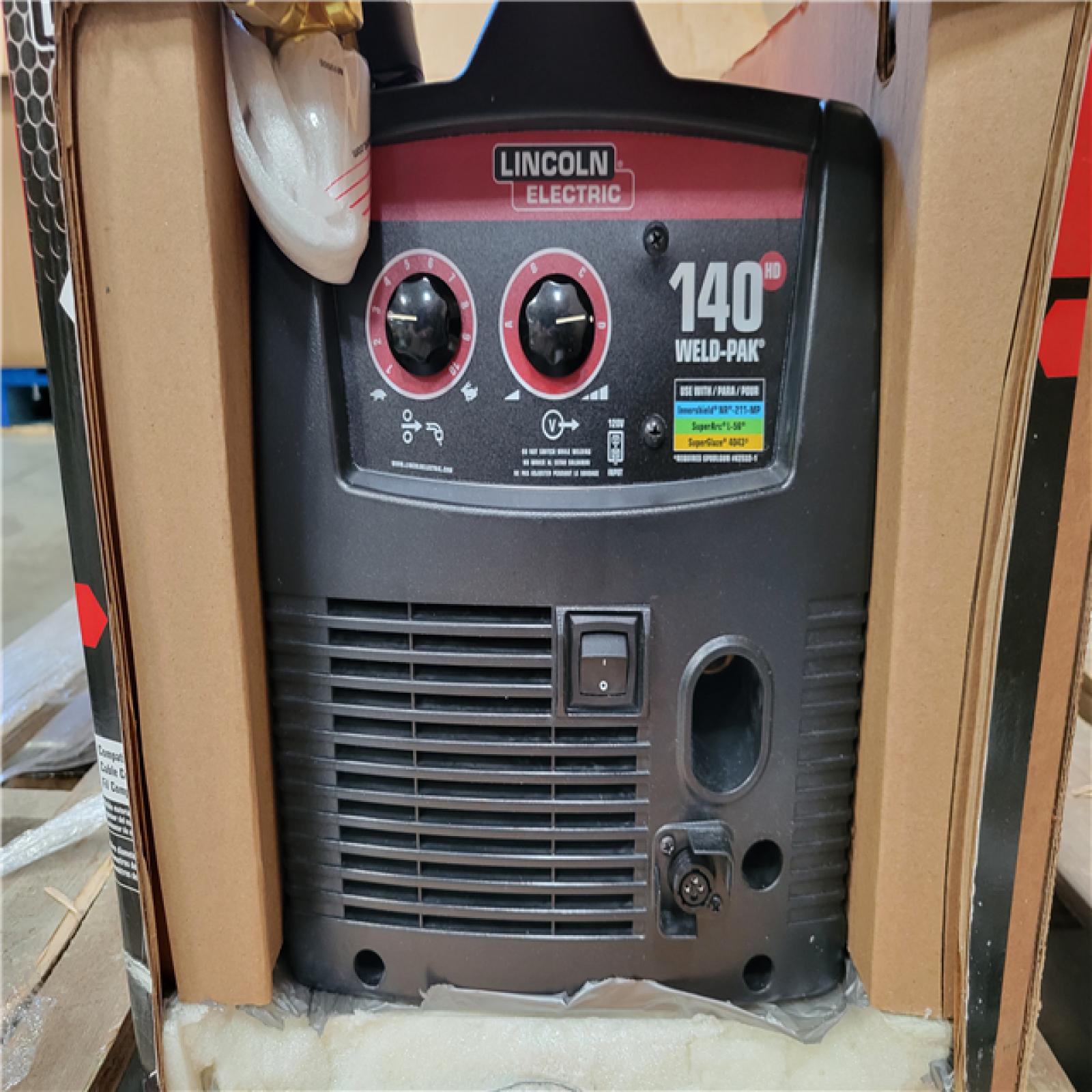 CALIFORNIA AS-IS LINCOLN ELECTRIC 140 WELD-PAK
