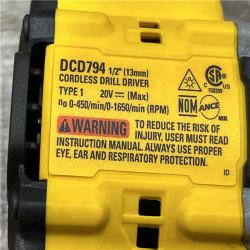 AS-IS DEWALT Atomic 20V Lithium-Ion Cordless Compact 1/2 in. Drill/Driver Kit