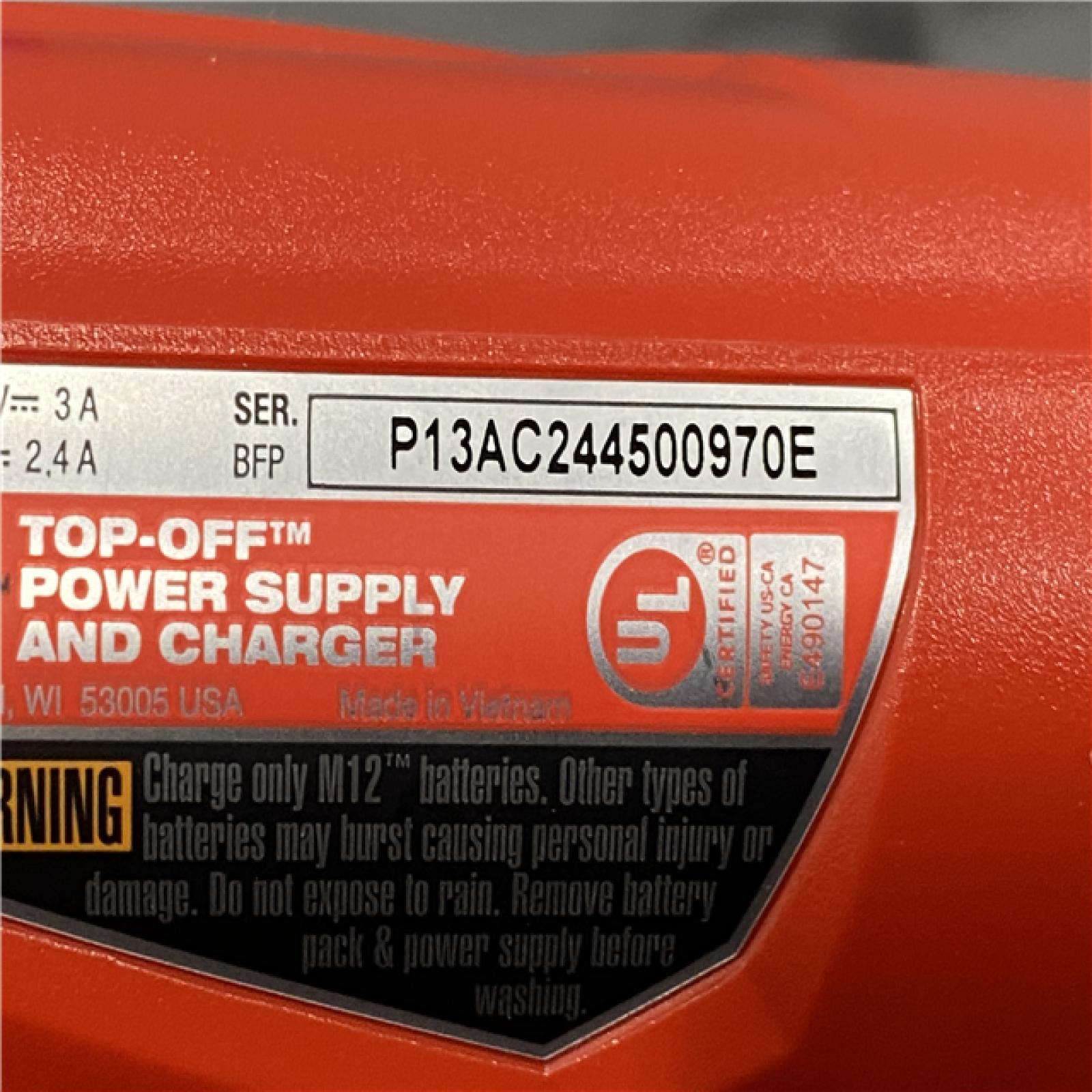 AS-IS Milwaukee Men's X-Large 12-Volt Lithium-Ion Cordless Tough Shell Gray Heated Jacket Kit