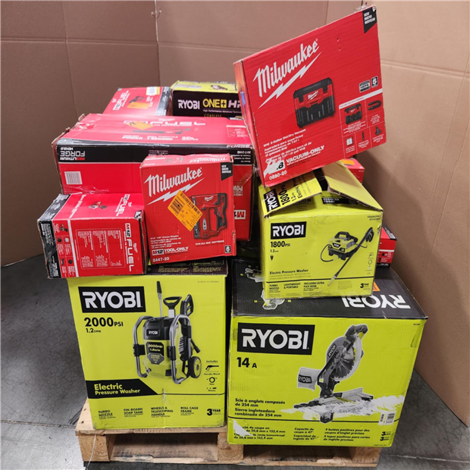 CALIFORNIA AS-IS TOOL PALLET