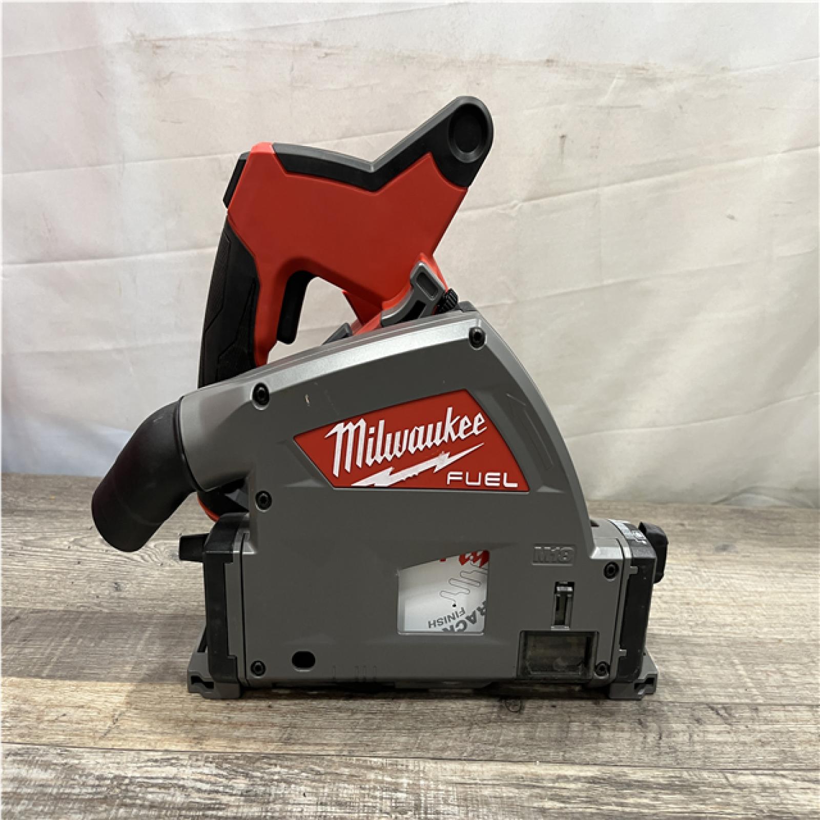 AS-IS Milwaukee FUEL 18V Lithium-Ion Cordless Brushless 6-1/2 in. Plunge Cut Track Saw (Tool-Only)