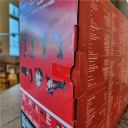 NEW- Milwaukee M18 FUEL 18V Lithium-Ion Brushless Cordless Combo Kit with Two 5.0 Ah Batteries  1 Charger  2 Tool Bags (7-Tool)
