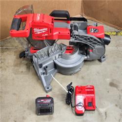 HOUSTON LOCATION - AS-IS M18 FUEL 18V 10 in. Lithium-Ion Brushless Cordless Dual Bevel Sliding Compound Miter Saw Kit with One 8.0 Ah Battery