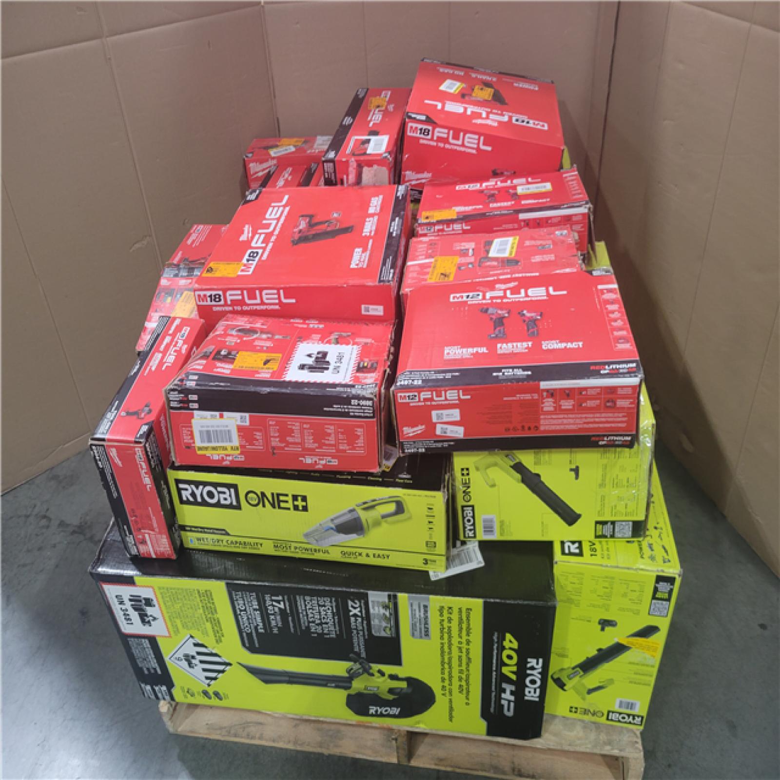 CALIFORNIA AS-IS TOOL PALLET