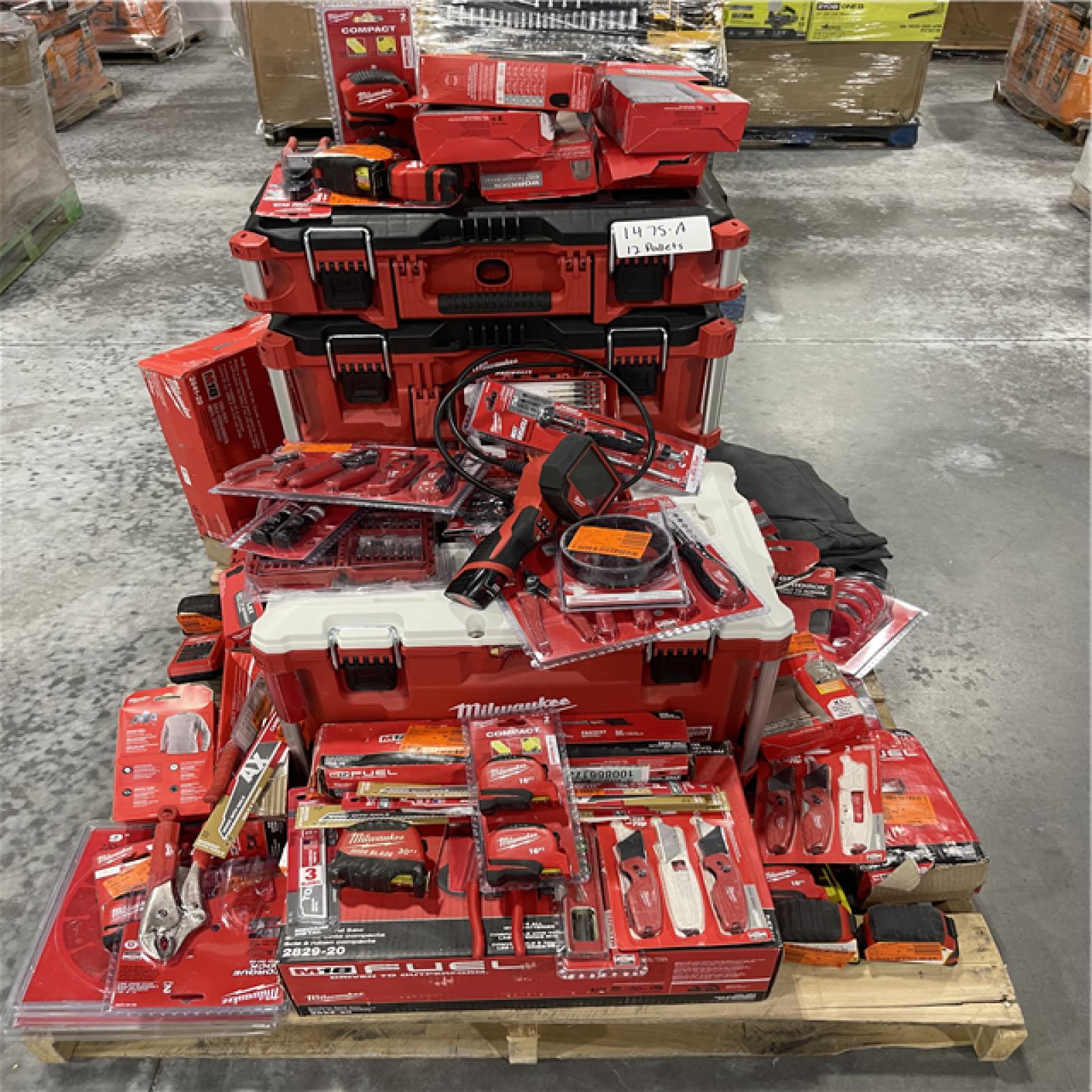 Atlanta Location As-Is Tools and More Partial Truckload (12 Pallets) 1475-A