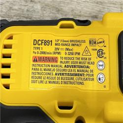 AS-IS DEWALT 20V Lithium-Ion Cordless 2-Tool Combo Kit