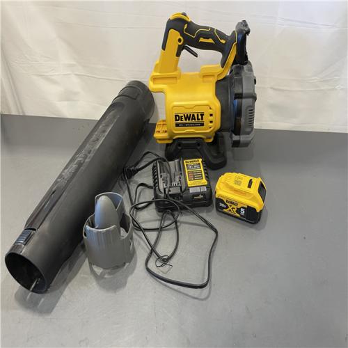 AS-IS - DeWalt Brushless Cordless Battery Powered Handheld Leaf Blower KIT