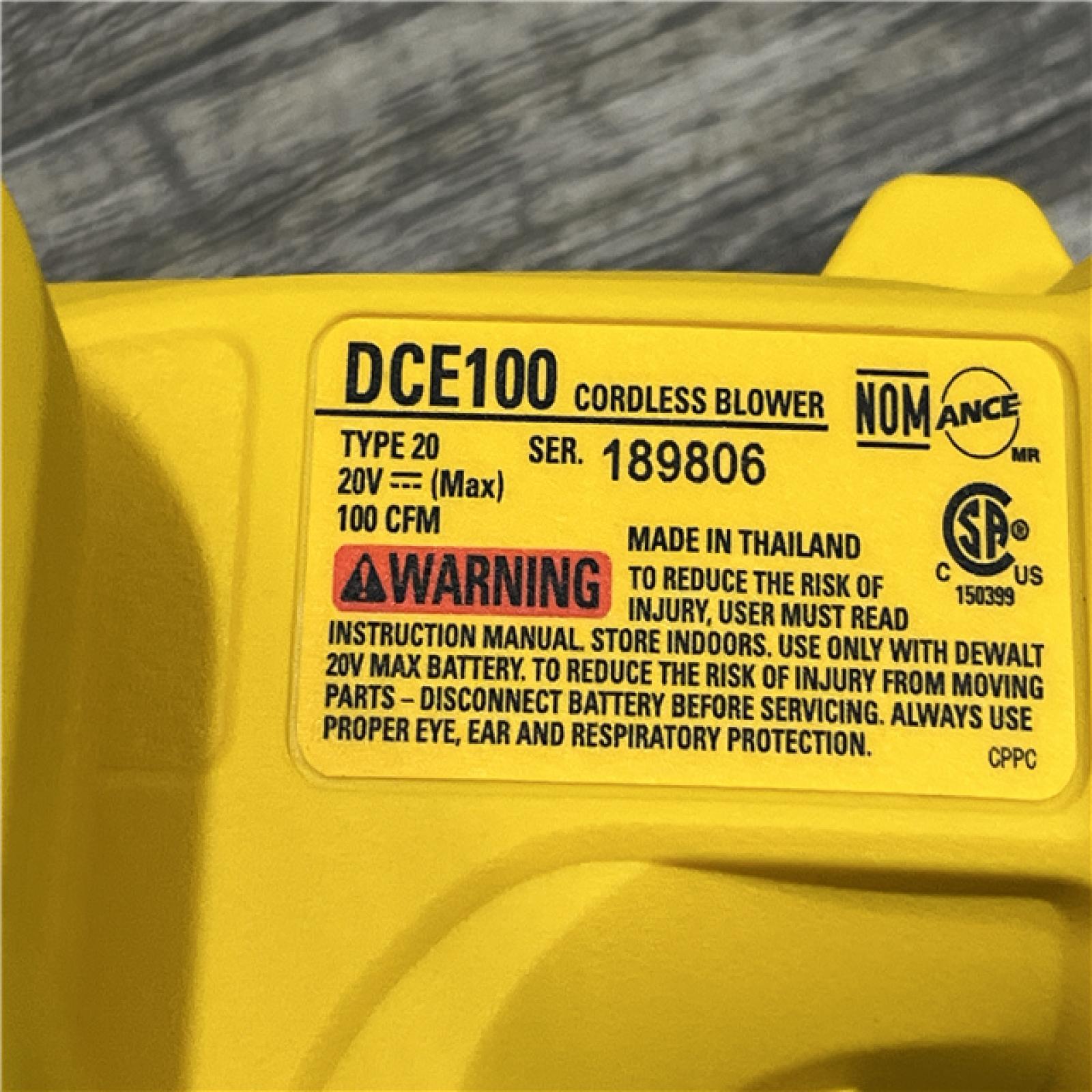 AS-IS DEWALT Cordless Compact Jobsite Blower(Tool Only)