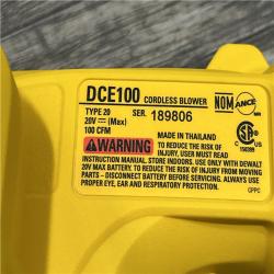 AS-IS DEWALT Cordless Compact Jobsite Blower(Tool Only)