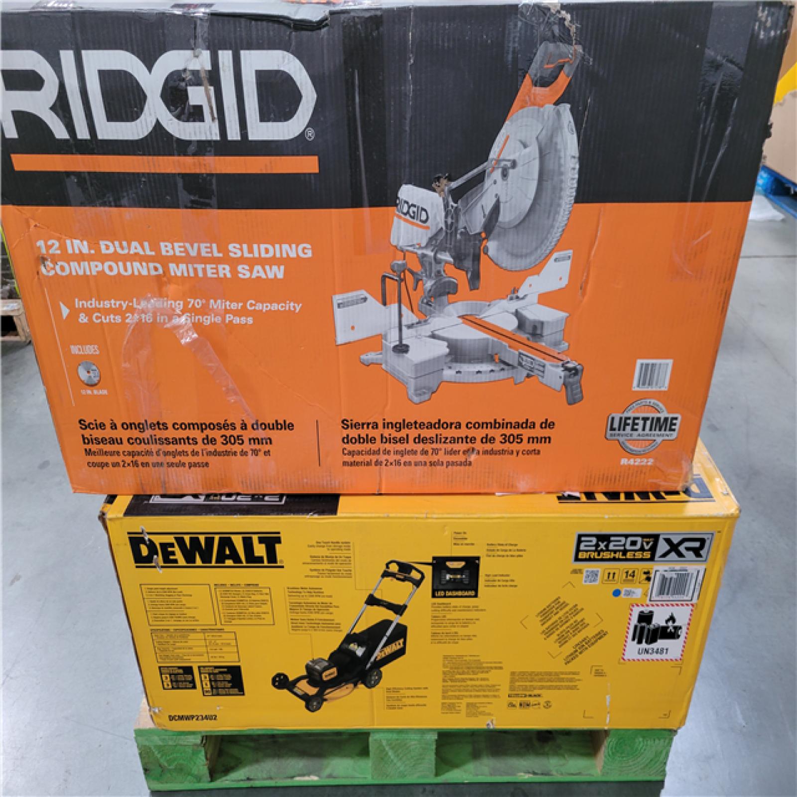 CALIFORNIA AS-IS TOOL PALLET