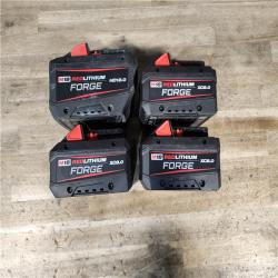 HOUSTON LOCATION - AS-IS MILWAUKEE FORGE BATTERY PACK QTY - 4
